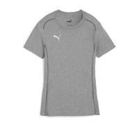 PUMA Teamfinal Casuals Tee Wmn, Maglietta Unisex-Adulto, Grigio Medio Heather Silver, L