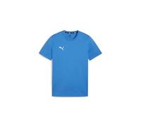 PUMA teamGOAL Casuals Tee Wmn, Unisex, Ignite Blue Bianco, M