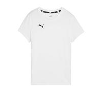 PUMA teamGOAL Casuals Tee Wmn, Unisex, Bianco Nero, S