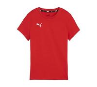 PUMA teamGOAL Casuals Tee Wmn, Unisex, Rosso Bianco, XXL