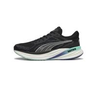 Puma Uomini Magnify Nitro 2 Scarpe Da Corsa Senza Stabilizzatori Scarpe Da Corsa Puma Black-Aquatic-Blue Crystal - Nero