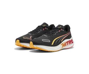 PUMA Magnify Nitro 2 Tech FF - Scarpe Running Uomo, Black Sun Stream Sunset Glow, 41 EU