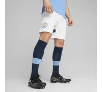 PUMA Manchester City 24/25 Shorts Men, Abbigliamento, Bianco/Marine Blu, XXL XXL