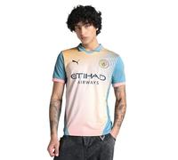 PUMA Manchester City Definitely City Maglia 2024/25 Stagione - Replica - Uomo - Rosa - Taglia: S