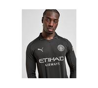 PUMA Manchester City FC 2025/26 Long Sleeve Away Shirt, Nero L