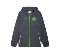 PUMA Manchester City FC Giacca Allenamento Pumatech Uomo 25/26, Grigio (Galactic Gray x PRO Green), M