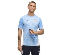 PUMA Manchester City FC Maglia Allenamento Uomo 25/26, Blu (Team Light Blue x White), S