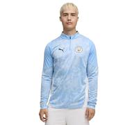 PUMA MCFC - Maglia da Allenamento con Cerniera a 1/4