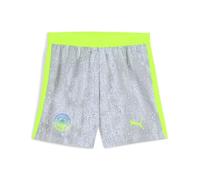 PUMA Manchester City FC Pantaloncini Bambini con Blocking 25/26, Blu (Cool Weather x PRO Green), 116