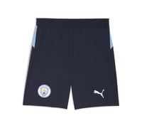 PUMA MCFC Shorts Replica Pantaloncini in Maglia, Deep Navy-Team Azzurro, M Uomo