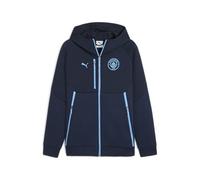 PUMA Manchester City Felpa con cappuccio da uomo PUMATECH - Navy, Navy, Medium