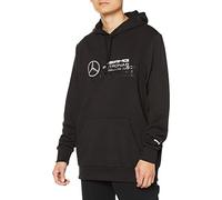 PUMA MAPF1 Mercedes Hoodie Felpa con Berretto Uomo, Nero, XL