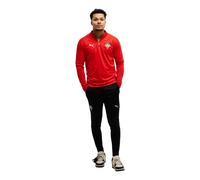 PUMA - Marocco Teamfinal Tuta Allenamento Rosso 2025/2026 - - Sport - Uomo - Multicolore - XL
