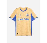 Puma Olympique Marseille Special Edition Replica Short Sleeve T-shirt Giallo S Uomo