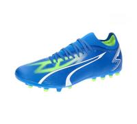 PUMA Match MG, Scarpe da Calcio Uomo, Ultra Blue White PRO Green, 46 EU