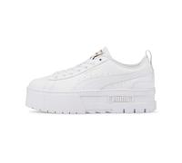 Puma Scarpe da ginnastica Mayze Lth Jr Bianco Team Gold 38.5 EU
