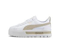 Scarpe Puma Mayze Lth bianco rosa oro donna - 37