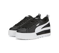 PUMA Mayze Wedge Wns, Scarpe da ginnastica Donna, Black White, 37 EU