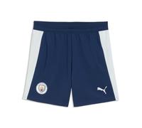 Puma - MCFC Training Short W/Pocket Jr, Pantaloncini in Maglia Unisex - Bambini e Ragazzi