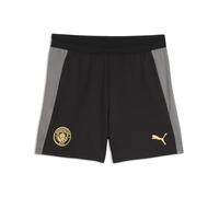 Puma - MCFC Training Short W/Pocket Jr, Pantaloncini in Maglia Unisex - Bambini e Ragazzi