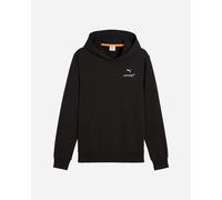 McLaren F1 Puma Felpa Cappuccio Hoodie UOMO Essentials Nero Cotone French Terr