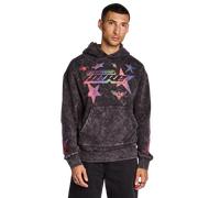 Puma Melo Uomo - Felpe con cappuccio Nero - Taglia S - Pile di cotone Black S