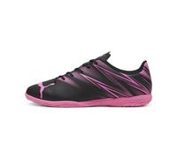 Puma Men Attacanto It Soccer Shoes, Puma Black-Poison Pink, 40.5 EU