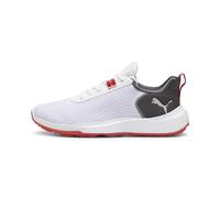 Puma Men Fusion Crush Sport Golf Shoe, Puma White-Dark Coal, 39 EU