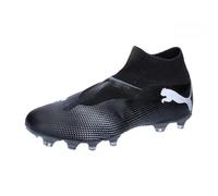 Puma Men Future 7 Match+ Ll Fg/Ag Soccer Shoes, Puma Black-Puma White, 44.5 EU