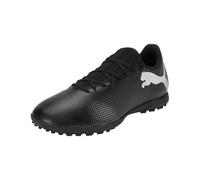 Puma Men Future 7 Play Tt Soccer Shoes, Puma Black-Puma White, 44 EU