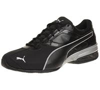 PUMA Men Tazon 6 FM Road Running Shoes, Puma Black-Puma Silver, 48.5 EU