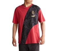 PUMA Mens ACM Culture+ AOP 777687 Modern (confezione da 1), Rosso Club / Nero, L
