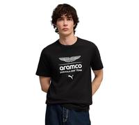 PUMA T-Shirt x Aston Martin ARAMCO F1® Team Essentials da Uomo XXL, Black