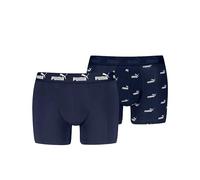 PUMA Men's Elements Boxer, Navy, M (2er Pack)