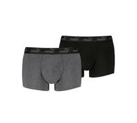 PUMA Men's Elements Trunk, Grey Combo, S (2er Pack)