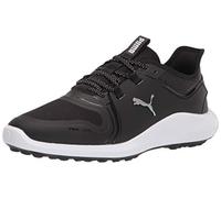 Puma Men's Ignite Fasten8 Golf Shoe, Puma Black Puma Silver Puma White, 43 EU