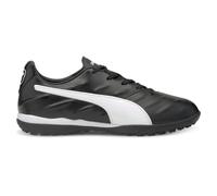 PUMA Men's King Pro 21 Turf Trainer Soccer Shoe, Black White, 13