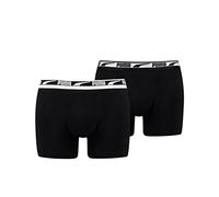 PUMA Men's Multi Logo Boxer 2 Pack, Pugile Uomini, Black Combo, S