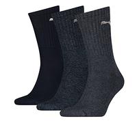 PUMA Mens & signore 3 Socks Pair Sport Grigio 2.5-5 unisex