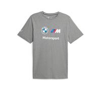 PUMA Men's Standard BMW M Motorsport Essentials Logo Tee, Medium Gray Heather-ah23, Small