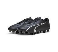 PUMA Men's Ultra Play Fg/AG Soccer Shoe, Puma - Asfalto Nero, 41 EU