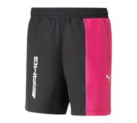 PUMA Mercedes Amg Woven - Pantaloncini da uomo, colore: Nero/Rosa, Nero , S