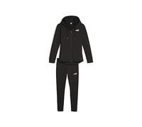 PUMA Metallic Tracksuit FL, Tuta Sportiva Donna, Black, XS