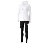PUMA Metallic Tracksuit TR, Tuta Sportiva Unisex-Adulto, Colore Bianco, S