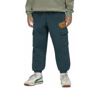 Puma Mid 90s Cargo Jr - pantaloni fitness - bambino 152 Dark Green junior