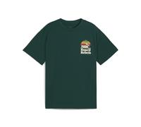 PUMA Mid 90s Graphic Tee Youth, Shop, Dark Myrtle, 15-16Y 15-16Y
