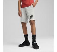 PUMA Mid 90s Long Shorts Youth, Abbigliamento, Light Grigio Heather, 7-8Y 7-8Y
