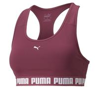 Puma Mid Impact Strong Bra Bordeaux L Bordeaux