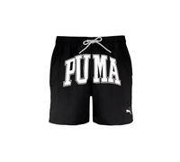 PUMA Mid Length Pantaloncini, Black, M Uomo