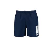 PUMA Mid Length Swim Trunks, Blu Navy, L Uomo
